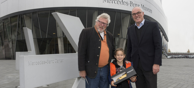 Neuer Gästerekord: Das Mercedes-Benz Museum begrüßte den siebenmillionsten Besucher
