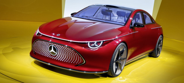 IAA-Premiere: Mercedes Concept CLA Class: Elektrische Zukunft des Sterns in der Kompaktklasse