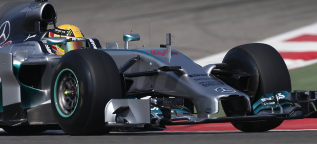 Formel 1: Testfahrt in Bahrain Tag 1: Drittbeste Zeit für Hamilton 