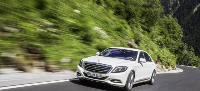 Weiterer Meilenstein: Mercedes-Benz S 500 PLUG-IN HYBRID: Plug-in-Hybrid mit Stern: Effizient. Dynamisch. Umweltfreundlich.