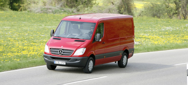 Motor Transport Award 2009 für den Mercedes-Benz Sprinter: 