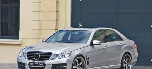 Mehr Sportlichkeit für die neue E-Klasse: Mercedes Tuner ATT tunt die Mittelklasse-Limousine