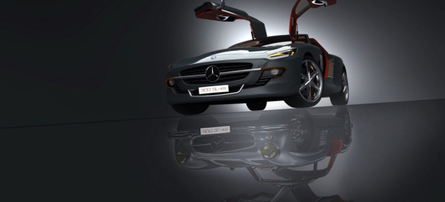 Visionäre Studie: Neuauflage des Mercedes Benz 300 SL : Alternativentwurf für eine Neuauflage des legendären Mercedes Sportwagens 