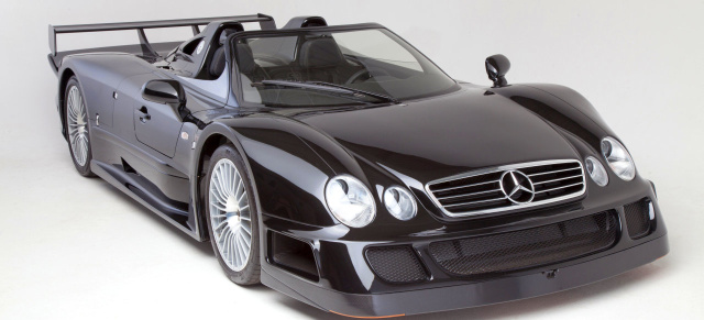 Kult-Mercedes wird beim Bonhams Festival of Speed versteigert: 1998 Mercedes-Benz CLK GTR Roadster 