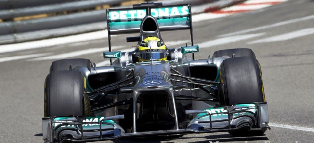 Formel 1: Mercedes-Fahrer Nico Rosberg siegt in Monaco: Sieg für das Mercedes-Silberpfeil-Team  beim Monaco GP  