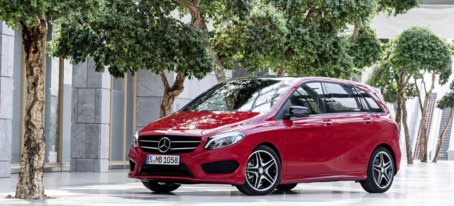 Neuerungen für die Kompaktmodelle von Mercedes-Benz: Aktualisierte Ausstattung für B-Klasse, CLA und GLA
