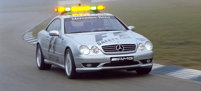 Sonderausstellung „Safety Cars“   :  Sicherheit im Motorsport im Mercedes-Benz Museum