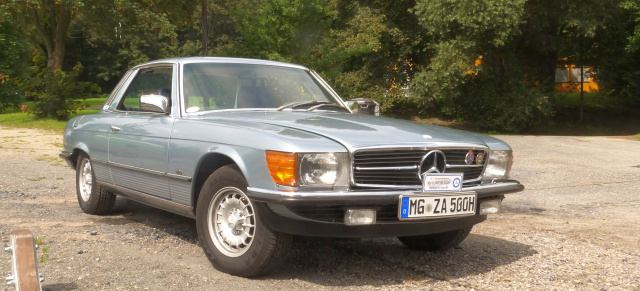 Ein Klassiker der Baureihe C 107: Rallye-Legende hautnah: 1980 Mercedes-Benz 500 SLC 