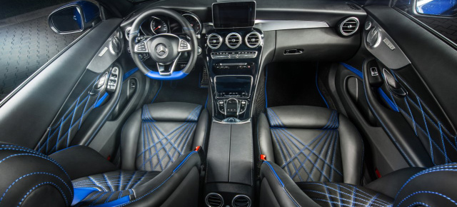 ‭Mercedes-Benz C-Klasse Veredelung: ‭Die hohe Kunst des Ablederns: Carlex Design möbelt das C-Klasse Cabriolet auf