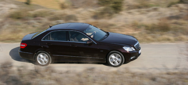 Der Souverän: Mercedes E-Klasse E 250 CDI Fahrbericht: Mercedes Test: Souveräne Fahrleistungen, hohe Wirtschaftlichkeit und konkurrenzlos sicher! 