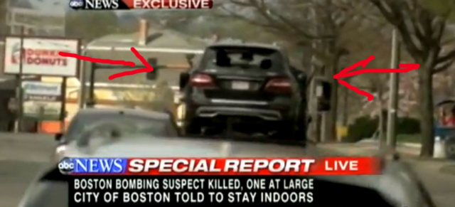 Mercedes mbrace führt auf die Spur der Bombenattentäter von Boston: Auf Flucht geschnappt dank Mercedes GPS/Telematik
