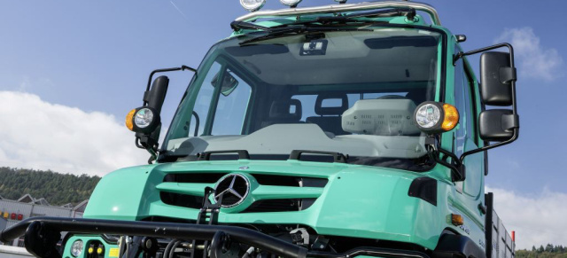 Mercedes-Power to the Bauer! Mercedes auf der Agritechnica (10.11.-16.11) : Mehr Effizienz in Landwirtschaft und Agrologistik durch neuen Unimog und neuen Arocs