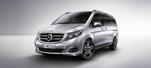 Edition 1: Die erste Mercedes-Benz V-Klasse: Sondermodell zum Verkaufsstart