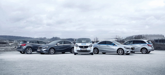 car2go: car2go bietet in Wien ab 2017 auch Mercedes-Benz Modelle an