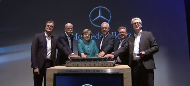Elektromobilität: Daimler legt Grundstein für eine der größten und modernsten Batteriefabriken der Welt  
