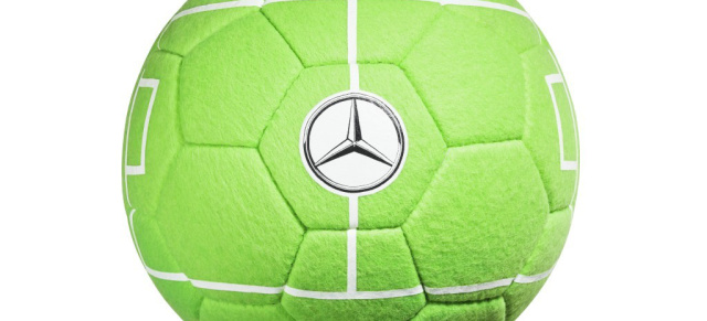 Fußball-EM: der 12. Mann mit Fanartikel von Mercedes-Benz: Die neuen Fanartikel zu EM sind ab sofort bei den Mercedes-Benz Vertriebspartnern erhältlich