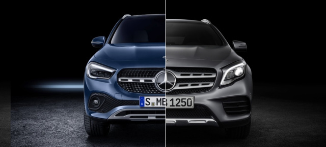 Mercedes-Benz GLA - Kopf an Kopf: x156 vs. H247: Gesichtsvergleich: Mercedes GLA - wie sehr hast Du dich verändert?