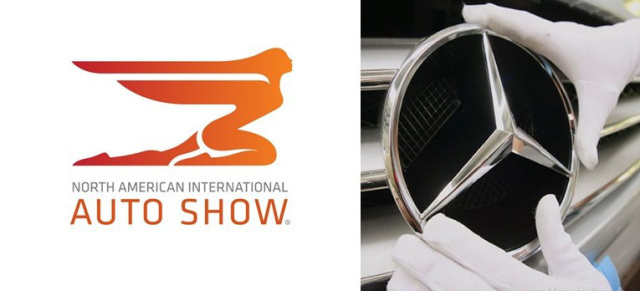 Livestreams: Mercedes-Benz auf der Detroit Motor Show 2015: Die Stars der NAIAS  - Livestreams am 12.01.2015, 01.30 Uhr & 15.50 Uhr