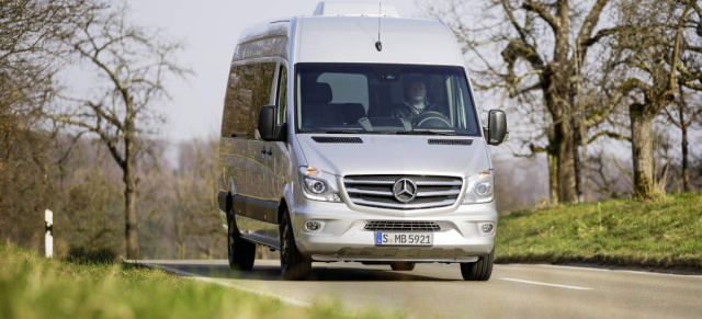SCHÖNE STERNE 2015: Mercedes-Benz Vans: Sprinter-Sonderschau und mehr
