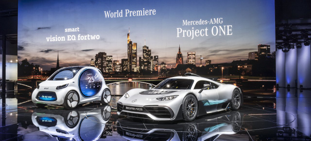 Mercedes-Benz Cars auf der IAA 2017: Mercedes Media Night : Live-Bilder vom Mercedes-AMG Project One
