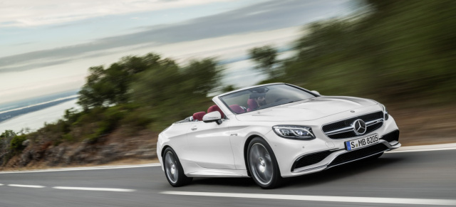 Bestellfreigabe Mercedes-Benz S-Klasse Cabriolet: Verkaufspreise für S-Klasse Frischzelle starten bei 139.051 €