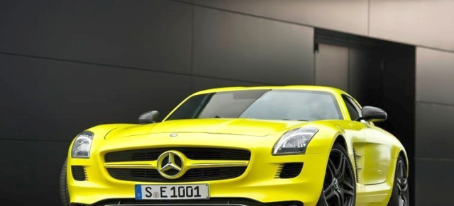 Gerücht: Mercedes SLS AMG E-CELL kommt auch als Roadster : Der offene Elektro-Zweisitzer soll in der Planung sein
