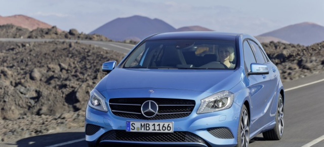 2-do-Liste? Neue A-Klasse von Mercedes-Benz  bleibt vorerst viertürig : 2015 könnten zweitürige Varianten  von der Neuen A-Klasse auf den Markt kommen 