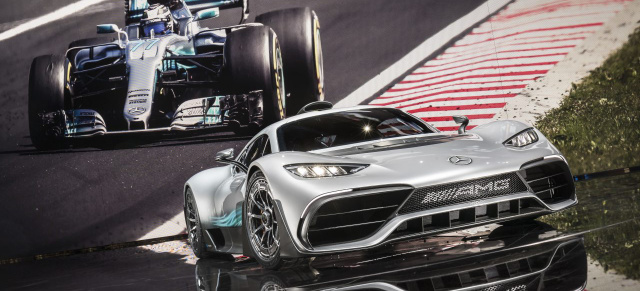 IAA 2017: „"Future of Driving Performance": Kampagnen-Video: Lewis Hamilton und Mercedes AMG Project ONE 