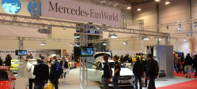 Mercedes-FanWorld  Essen Motor Show: Mercedes-Fans.de ist vom 30.11.-8. Dezember 2013 auf der ESSEN MOTOR SHOW // Video: So war's 2012!
