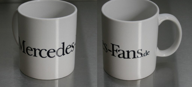 Facebook-Gewinnspiel - Tassen zu gewinnen!: Tassen von Mercedes-Fans.de oder vom Mercedes-Benz Gebrauchtteile Center für Kaffee, Tee oder ... die Werkstatt