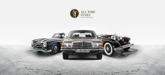6. bis 9. Oktober 2016: Mercedes-Benz Classic und ALL TIME STARS auf der Motorworld Classics