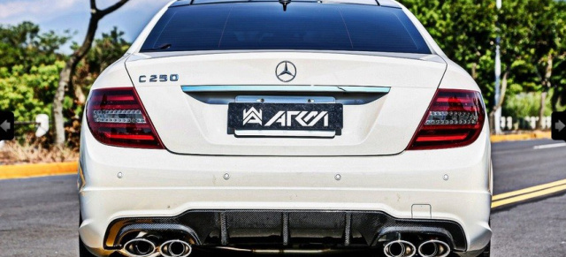 Video: Starker Sportsound auf Knopfdruck für Mercedes  C-Klasse (W204): Armytrix präsentiert  neue Abgasanlage mit Klappensteuerung mit drei Modi  für W204