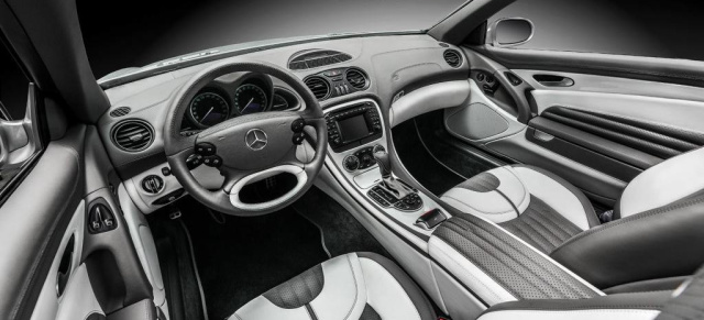 Schöner sitzen - edler fahren: Carlex Design verschönt Mercedes SL Interieur: Tierisch verbesserte innere Werte im Mercedes SL