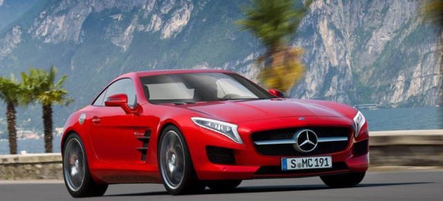 Gerücht: Der Baby SLS - Mercedes SLC - kommt 2014 doch?: Das Projekt des kompakten Supersportwagens soll wieder auf der Tagesordnung stehen