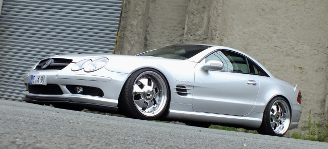 Powertyp: 2002er Mercedes SL55 AMG: 500 PS starker R230 macht Druck