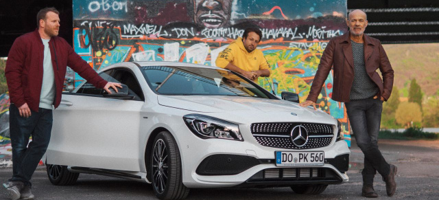 Mercedes-Benz Kompaktwagen: „A Guide to Growing Up“: Social-Media-Kampagne mit Heiner Lauterbach
