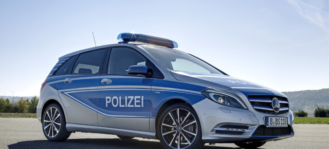 Irgendwie besonders: Mercedes zeigt Sonderfahrzeuge auf Fachmesse GPEC 2012: Alles für den Polizeieinsatz: Mercedes-Benz Pkw, Transporter, Lkw, Unimog und Omnibus