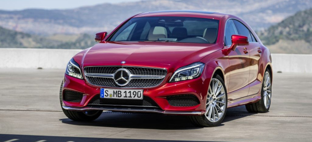 Lichtgestalt: Die neue Generation des Mercedes CLS: Mercedes-Benz hat das viertürige CLS Coupé sowie den CLS Shooting Brake umfangreich überarbeitet.