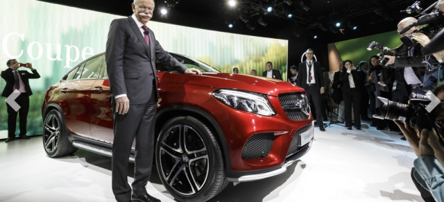 Detroit Motor Show 2015: Live Bilder: Fotos von der Mercedes-Benz NAIAS Vorabendpräsentation