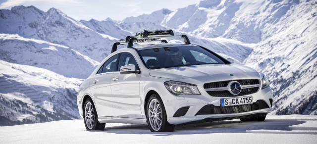 Zubehör: Wintertipps für Ihren Mercedes-Benz : Mit Original-Zubehör sicher und komfortabel durch den Winter  