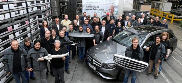 Mercedes-Benz E-Klasse: Bewährte Partnerschaft seit mehr als 40 Jahren: Mercedes-Benz setzt Zusammenarbeit mit Werkstätten für Menschen mit Behinderung erfolgreich fort 