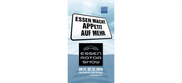 ESSEN MOTOR SHOW 2014: Die APP: 