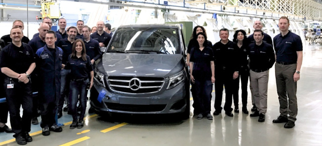 Mercedes-Benz V-Klasse: Mercedes-Benz Werk Vitoria feiert 100.000ste V-Klasse