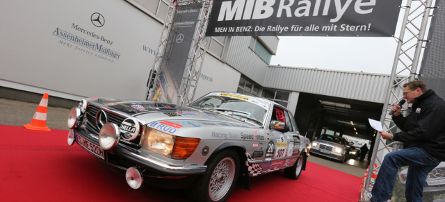 Gelungene Premiere der 1. MIB-Rallye: Rallye-Freu(n)de mit Stern!