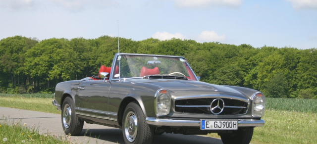 Fast verschrottet: 1969 Mercedes-Benz Pagode 280 SL (W113): 2013 feiert die SL Pagode 50. Geburtstag - Mercedes-Fans.de zeigt Mercedes-Oldtimer als rollende Hobby-Restauration