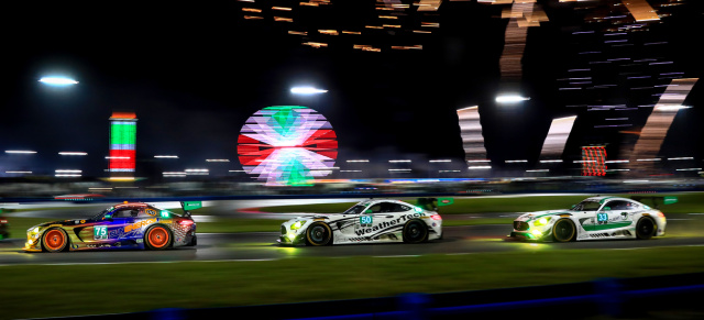 Rolex 24h von Daytona: Podium beim US-Debüt für Mercedes-AMG Customer Sports!