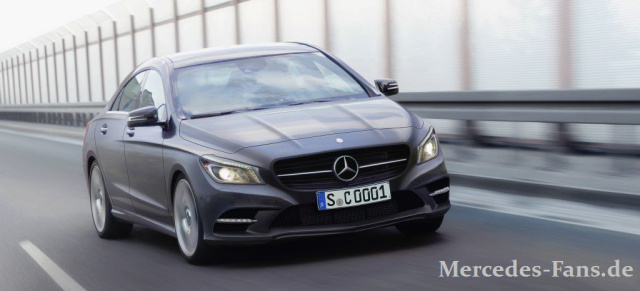 Mercedes von Morgen: So wird der CLA aussehen: Mercedes-Fans.de zeigt einen Entwurf für das viertürige  Kompakt-Coupé