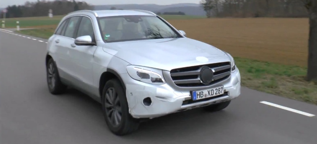 Mercedes-Benz GLC: Premiere am 17. Juni 2015: Markteinführung ist für Herbst 2015 geplant 