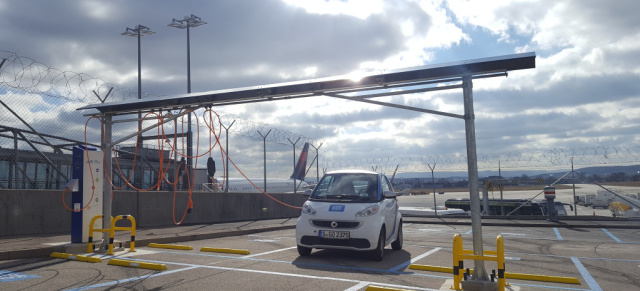 car2go in Stuttgart: car2go eröffnet neue Stellplätze mit Lademöglichkeiten am Stuttgarter Flughafen 