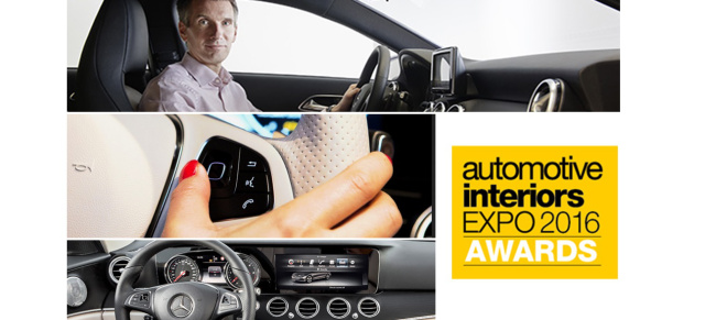 Automotive Interiors Expo 2016: Drei Siege bei Design Awards: Ausgezeichnet: Mercedes-Benz hat den besten Designer und die E-Klasse das schöne Interieur 